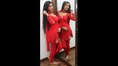 Poonam Pandey 8 ethnic looks from saree to salwar suit