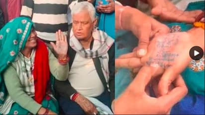 pledge on woman’s hand