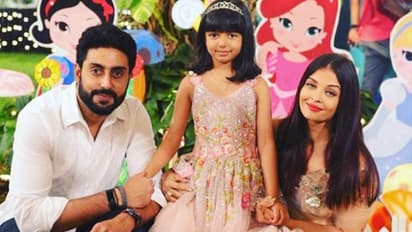 abhishek and aaradhya