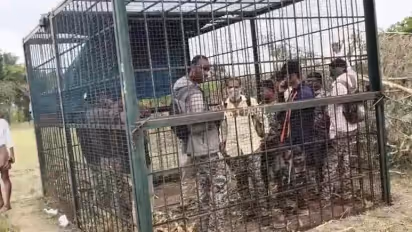 Villagers Locked Up Forest Officials in Tiger Cage