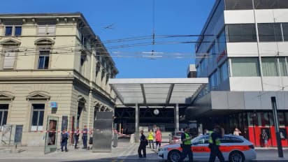 switzerland railway station stabbing leaves three injured