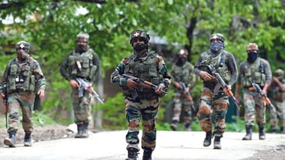 Four terrorists have been killed in the ongoing encounter in Pinjora area of Shopian district J&K KPS