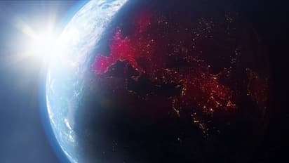 Planet earth from outer space