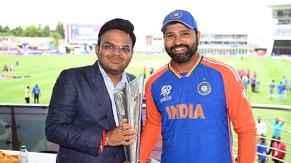 Rohit Sharma and Jay Shah, WCT Final 2025