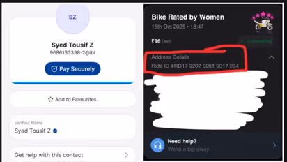 Bengaluru woman alleges Rapido Pink rider held her hand, company reacts to post
