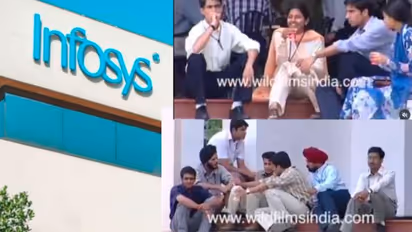 How Infosys campus in 1990