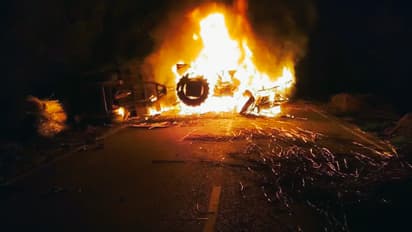 Horrific road accident in Alwar