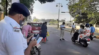 karnataka traffic fine due