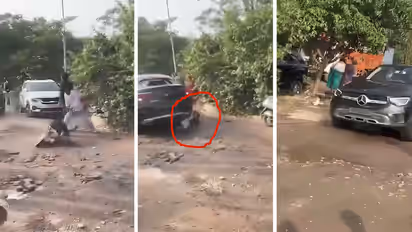 Chandigarh Mercedes crash Two youths injured outside Sector 26 club police probe minor driving claim