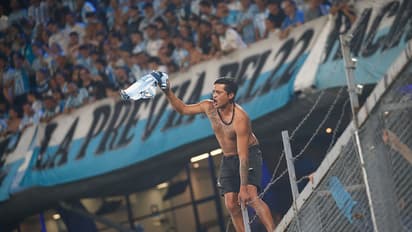 Argentina football fans