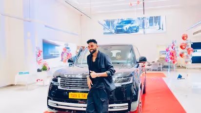 Mohammed Siraj New Land Rover Car