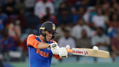 Abhishek Sharma got out  by 22 against Australia