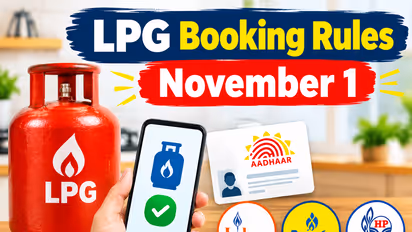 LPG Booking Rules From November 1 Aadhaar eKYC Subsidy and Refill Updates