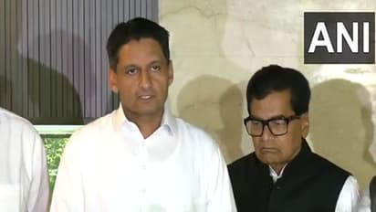 INDIA alliance press conference (Photo/ANI)