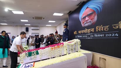 Insult to Manmohan Singh his community Rahul Gandhi attacks govt on denial of burial site for former PM bsm