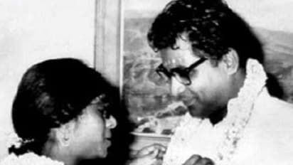 George Fernandez and Laila Kabir marriage file photo