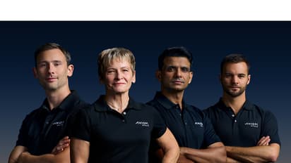 Axiom Mission 4 crew members (Source: International Space Station) 