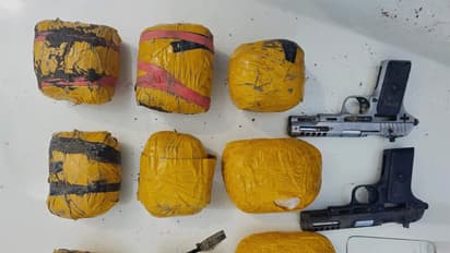 BSF, Heroin, Pistols, Drone