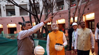 pm modi new parliament building