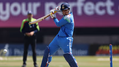 India U19 Star Vaibhav Suryavanshi Batting