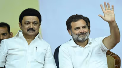 MK Stalin and Rahul Gandhi