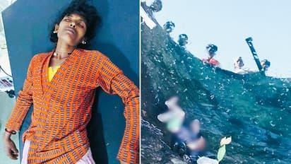 Woman jumps into well with 4 children