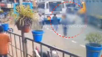 lorry and bike accident