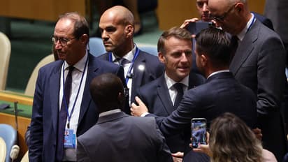 Emmanuel Marcon at UN