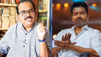 Nanjil Sampath and TVK Vijay