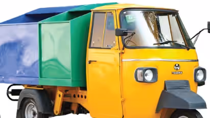 Youdha Electric Garbage Van