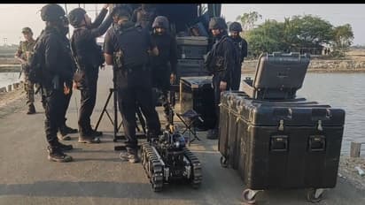 NSG in Sandeshkhali after recovering firearms from Shah Jahans relatives house Amit Malviya condemns bsm