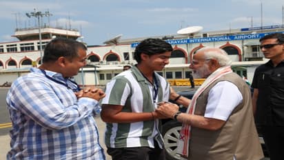 PM Modi and Vaibhav Suryavanshi 