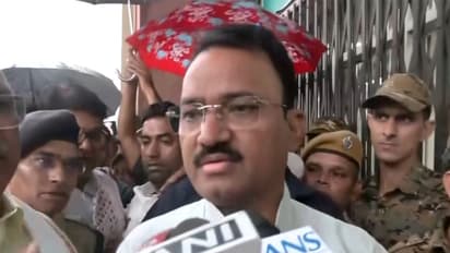 Rajasthan Dy CM Prem Chand Bairwa speaking on Jaipur SMS Hospital ICU fire incident