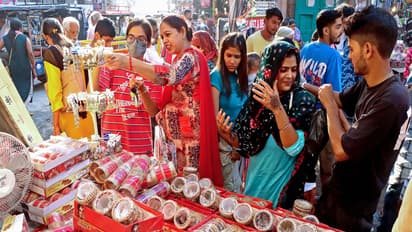 Karwa Chauth festival celebration (Photo/ANI)