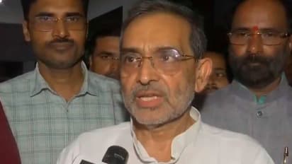 Rashtriya Lok Morcha chief and Rajya Sabha MP Upendra Kushwaha (Photo/ANI)