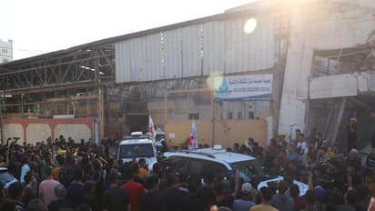 Israel receives two coffins of deceased hostages from Hamas in Gaza