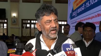 Karnataka Deputy Chief Minister DK Shivakumar announces DPR for 500 km white topping of Bengaluru roads (File photo/ANI)