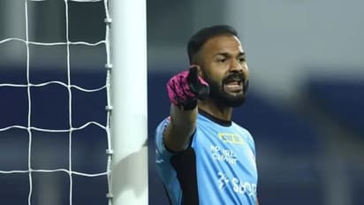 Goalkeeper Arindam Bhatacharya