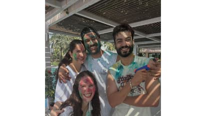 Katrina Kaif Shares Glimpse of First Holi Celebration with Son Vihaan and Vicky Kaushal