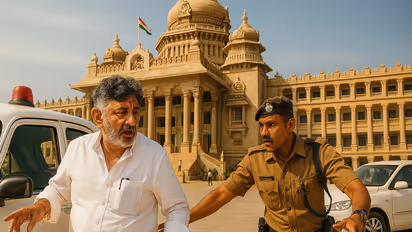 DK Shivakumar AI Image