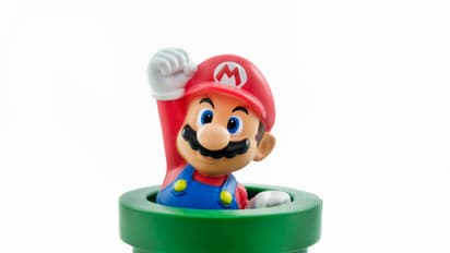 Mario from Nintendo's Super Mario Bros. franchise of video games