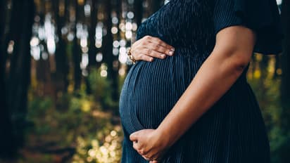fetus grape size heart in mother womb