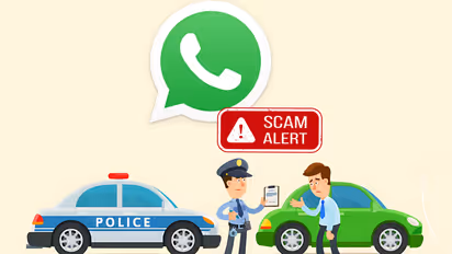 WhatsApp Challan scam