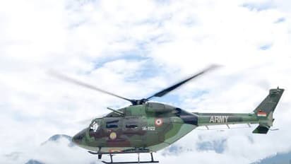 HAL's ALH Dhruv helicopters