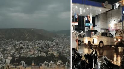 Heavy rain in Rajasthan