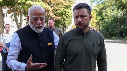 PM Narendra Modi and Ukrainian President Zelenskyy