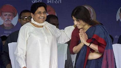 Mayawati and Dimple Yadav