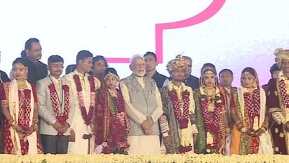Modi Attend Mass wedding Ceremony