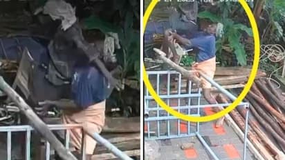 Supervisor Saves Falling Worker in Kerala Construction Site