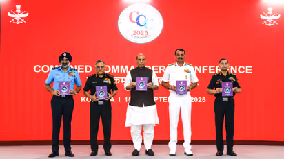 Rajnath Singh at Combined Commanders’ Conference in Kolkata
